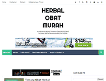 Tablet Screenshot of obatherbalmurah.net